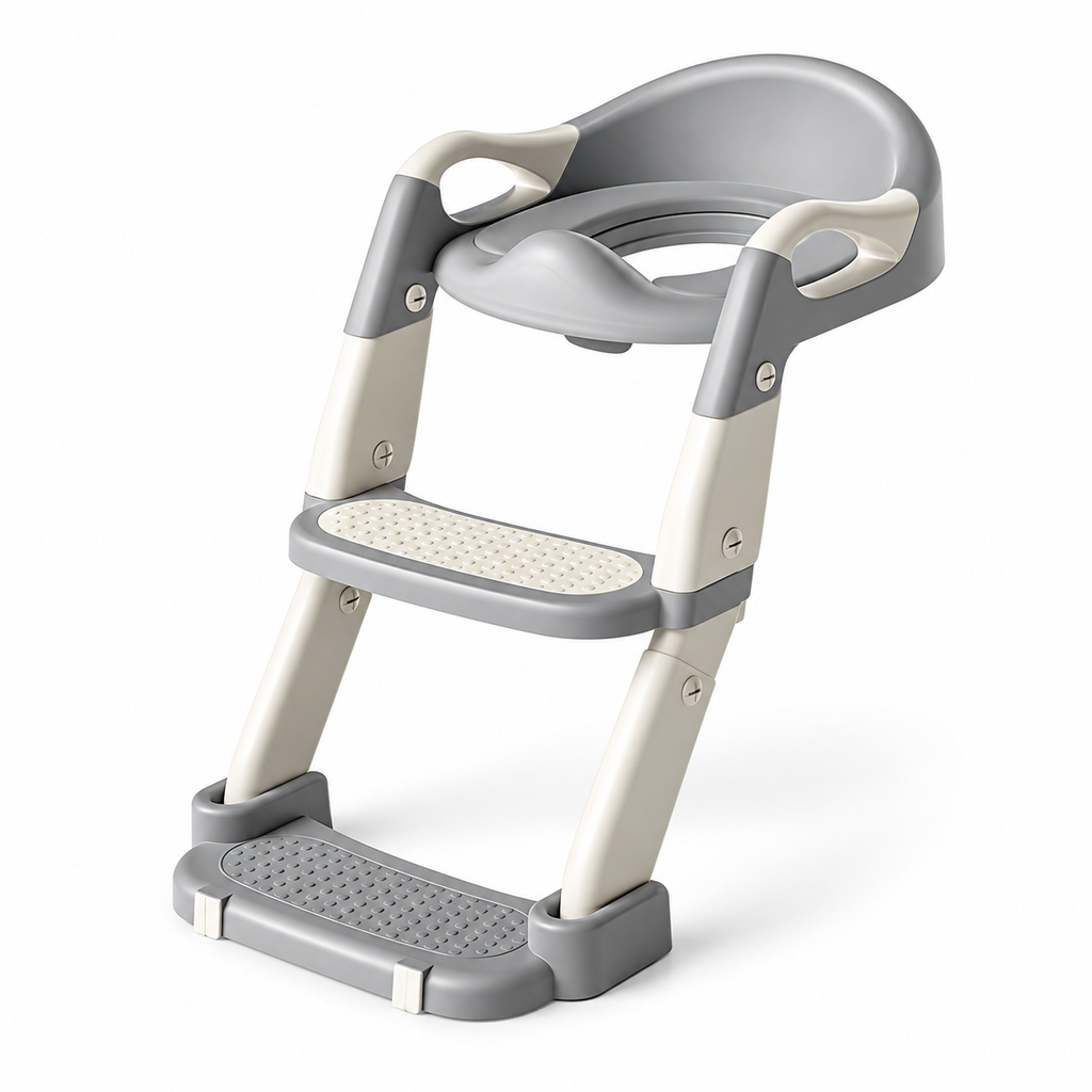 3-in-1 Folding Potty Trainer with Adjustable Height