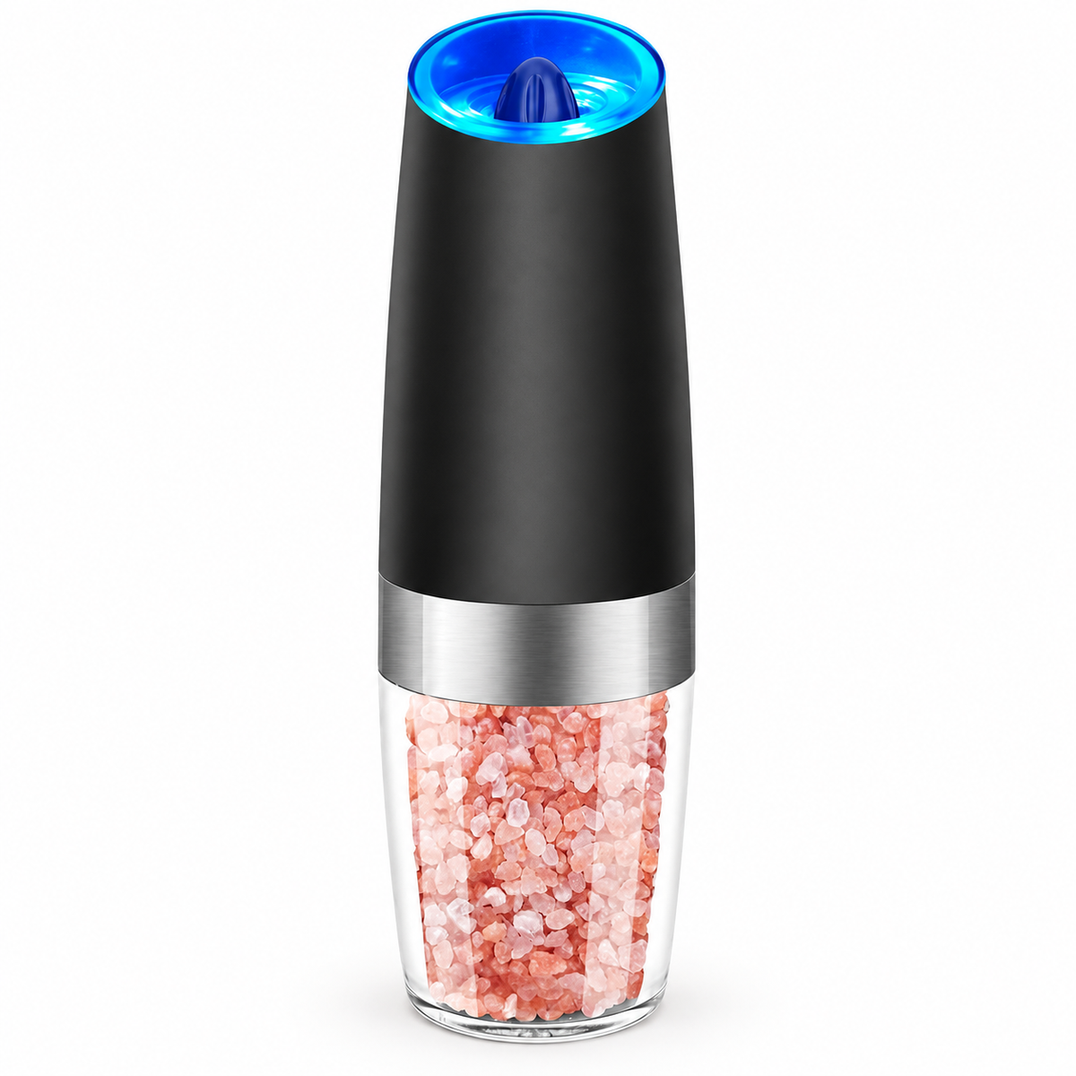 Gravity Electric Salt & Pepper Grinder – Adjustable Coarseness (1 Pack)