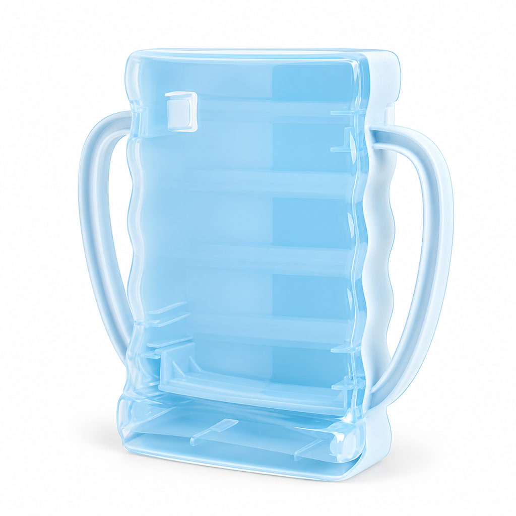 Squeeze-Proof Juice Box & Puree Pouch Holder (1 Piece)