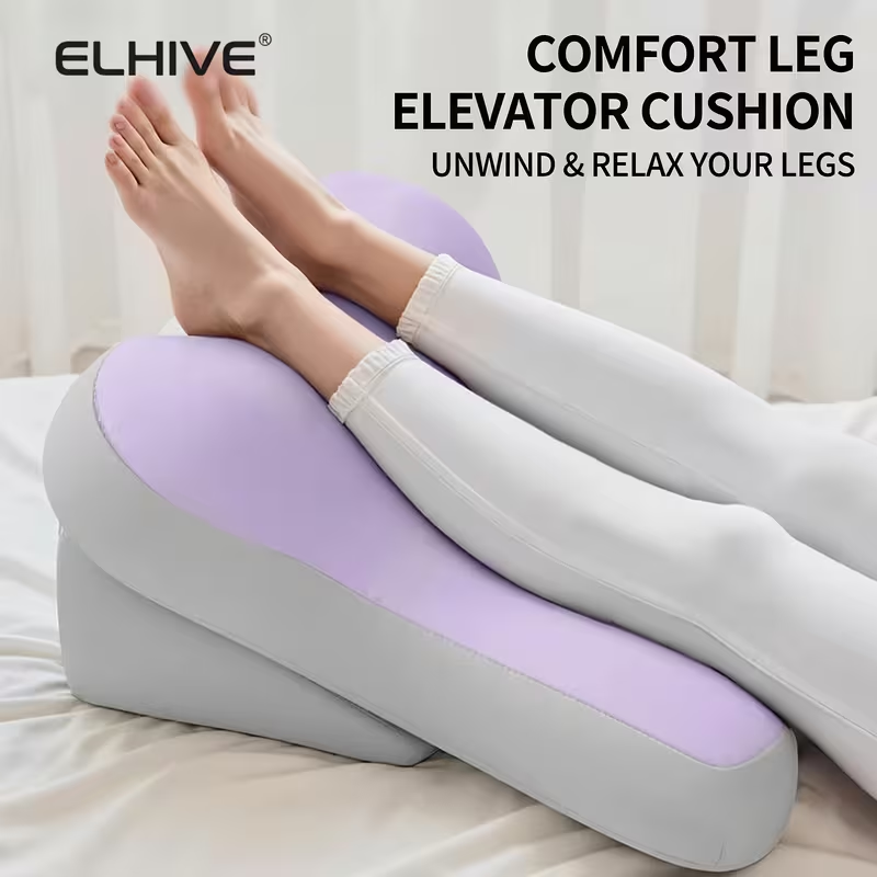 Adjustable Wedge Reading Pillow – Lavender & Grey